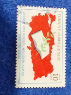 TÜRKEY--1970-80     10LİRA.       DAMGALI - Used Stamps