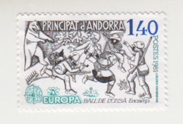 Andorra(Frans) Michel-cat 313 Gebruikt  (Europa-thema) - Used Stamps
