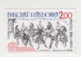 Andorra(Frans) Michel-cat 314 Gebruikt  (Europa-thema) - Used Stamps