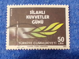 TÜRKEY--1970-80    50LİRA.       DAMGALI - Oblitérés