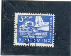 ROUMANIE    1960  Poste Aérienne  Y. T. N° 118  Oblitéré - Oblitérés