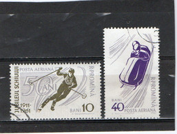 ROUMANIE    1961  Poste Aérienne  Y. T. N° 134  à  140  Incomplet  Oblitéré - Used Stamps