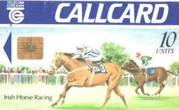 Ireland:Used Phonecard, Telecom Eireann, 10 Units, Irish Horse Racing - Irland