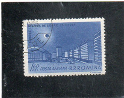 ROUMANIE    1961  Poste Aérienne  Y. T. N° 144  Oblitéré - Oblitérés