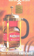 Ireland:Used Phonecard, Eircom, 10 Units, Kenco Coffee - Irlanda