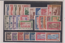 NIGER-PA-1/17-X-TAXE 9/21-X-  DE B à TB  -1940 - Andere & Zonder Classificatie