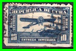 CUBA ( AMERICA DEL NORTE ) SELLOS DEL AÑO 1914 CORREO AEREO - Used Stamps