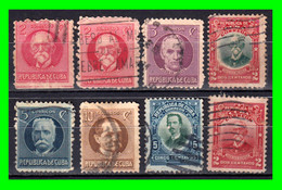 CUBA ( AMERICA DEL NORTE ) LOTE DE SELLOS DE DIFERENTES AÑO Y VALORES - Used Stamps