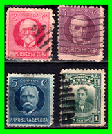 CUBA ( AMERICA DEL NORTE ) LOTE DE SELLOS DE DIFERENTES AÑO Y VALORES - Used Stamps