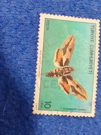 TÜRKEY--1980-90   10LİRA.       DAMGALI - Used Stamps