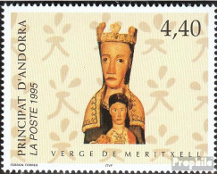 Andorra - Französische Post 482 (kompl.Ausg.) Postfrisch 1995 Religiöse Kunst - Postzegelboekjes