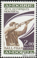 Andorra - Französische Post 277 (kompl.Ausg.) Postfrisch 1976 Sommerspiele - Postzegelboekjes