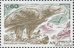 Andorra - Französische Post 240 (kompl.Ausg.) Postfrisch 1972 Naturschutz - Steinadler - Booklets