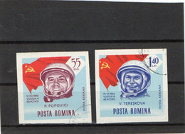 ROUMANIE    1964  Poste Aérienne  Y. T. N° 199  à  208  Incomplet  Oblitéré - Used Stamps