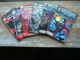 LOT 6 MARVEL KNIGHTS N° 1 A 3 + N° 11 + N° 14 + N° 15 DE MARS 2012 A JUILLET 2014 FEAR ITSELF MARVEL COMICS PANINI - Marvel France