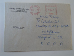 D193915  Hungary Cover -EMA Red Meter Freistempel  1999  Budapest  -   Cserkész - Scouts-Pfadfinder -Scouting - Viñetas De Franqueo [ATM]