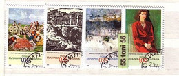 2006 Bulgarian Painters 4v.- Oblitere/used (O)   BULGARIA / BULGARIE - Gebraucht