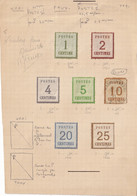 FRANCE - 6 FAUX Burelage Renversé Et Un Défectueux - Unused Stamps