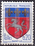 FRANCE - Saint-Lô Fleurons Dorés Dédoublés Oblitéré - Used Stamps