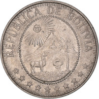 Monnaie, Bolivie, 20 Centavos, 1967 - Bolivia