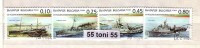 2004 125 YEARS NAVAL FORCE  4v.- Used/oblitere (O)  BULGARIA / Bulgarien - Gebraucht