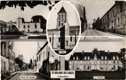 85 . SAINT HILAIRE DES LOGES . MULTIVUES .  1954    ( Trait Blanc Pas Sur Original ) - Saint Hilaire Des Loges