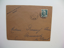 Gandon,  Perforé CL208 Sur Lettre Crédit Lyonnais 1945 - Lettres & Documents