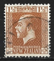 New Zealand 1918. Scott #162 (U) King George V - Usati