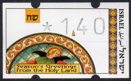 Israel ATM Christmas 1994 * Michel 23 * No Machine # * 1,40 MNH * Frama Klussendorf Automatenmarken - Vignettes D'affranchissement (Frama)