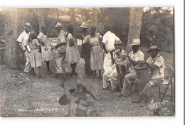 CPA Carte Photo Haiti Peasant Dance - Haiti