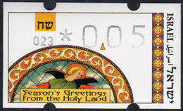 Israel ATM Christmas 1994 * Michel 24.2 * 023 * 0,05 MNH * Frama Klussendorf Automatenmarken - Vignettes D'affranchissement (Frama)