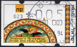 Israel ATM Christmas 1994 * Michel 24.2 * 023 * 0,05 First Day 27.11.94 * Frama Klussendorf Automatenmarken - Frankeervignetten (Frama)