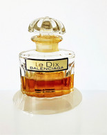 Miniatures De Parfum   FLACON BALENCIAGA  PARFUM 7.5 ML LE DIX Étiquette  Blanche - Miniaturen Flesjes Dame (zonder Doos)