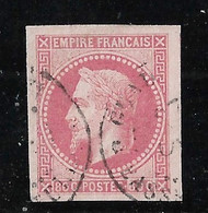 COLONIES GENERALES YT 10 OBL GUADELOUPE / BASSE TERRE - Napoleon III