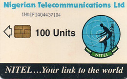 NIGERIA - CHIP CARD - EARTH STATION 100 UNITS - 1NAIFIA - Nigeria
