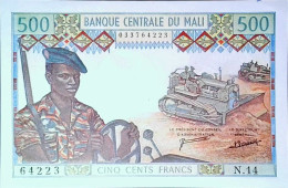 MALI 500 FRANCS P 12d 1973 UNC SC NUEVO - Malí