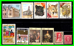 CUBA ( AMERICA DEL NORTE ) LOTE DE SELLOS  DIFERENTES AÑOS Y VALORES - Collections, Lots & Series