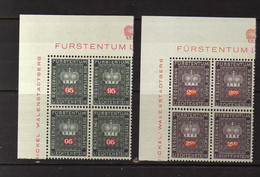 Liechtenstein -  1969 -  95 R. Et 2 F. Timbres De Service- Neufs** - MNH - Dienstmarken