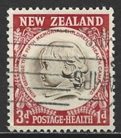 New Zealand 1955. Scott #B48 (U) Child's Head - Used Stamps