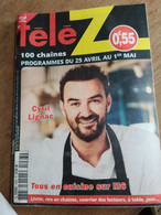 70 // TELE Z / ANNEE 2020 / N° 1963 / CYRIL LIGNAC / TOUS EN CUISINE - Television