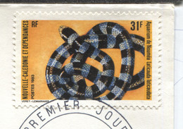 Nouvelle Calédonie 1983 - YT 475 (o) Sur Fragment - Usados