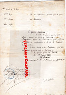 53- LAVAL-87-LIMOGES-NOMINATION GRADE LIEUTENANT-ALFRED PRUDHOMME-71 REGIMENT INFANTERIE MOBILE -LE GENERAL 25-01-1871 - Historische Dokumente