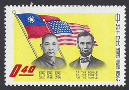 TAIWAN (FORMOSA) 1959 - Yvert 314* (L) - Lincoln | - Neufs