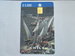 Chile-(cl-ctc-049)-angelmo2-(196)-($5.000)-(5CTCA00178682)-(7/1998)-(25.000)-used Card+1card Prepiad Free - Chile