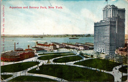 New York City Aquarium And Battery Park - Plaatsen & Squares