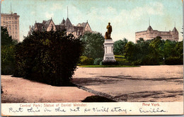 New York City Central Park Statue Of Daniel Webster 1906 - Central Park