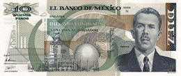 MEXICO 10 NUEVOS PESOS 1992 P 95 UNC SC NUEVO - Mexique