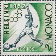 MONACO - HELSINKI'52 SUMMER OLYMPIC GAMES (SOCCER, 2 Fr) 1953 - MNH - Estate 1952: Helsinki