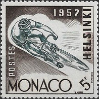 MONACO - HELSINKI'52 SUMMER OLYMPIC GAMES (CYCLING, 5 Fr) 1953 - MNH - Ete 1952: Helsinki