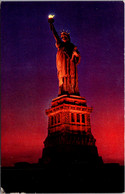 New York City The Statue Of Liberty At Night - Statue Of Liberty